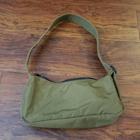 NWOT BAGGU Olive Green Chic Feminine Retro Y2K Edgy Streetwear Shoulder Bag - Picture 5 of 7